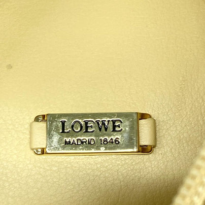 Loewe Sac Anton Backpack Yellow Leather