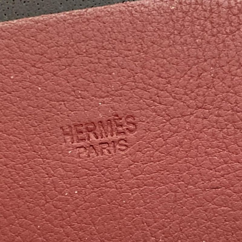 Hermes Bookend Set Halzan Rouge Ash Figurine of 2 Shoulder Bag