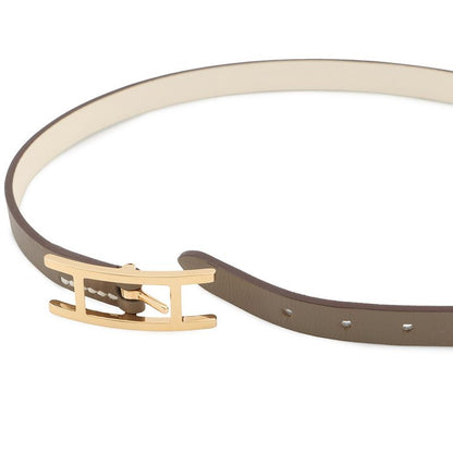 Hermes Behapi Double Tour Etoupe Nata Gold Swift T2 Bracelet