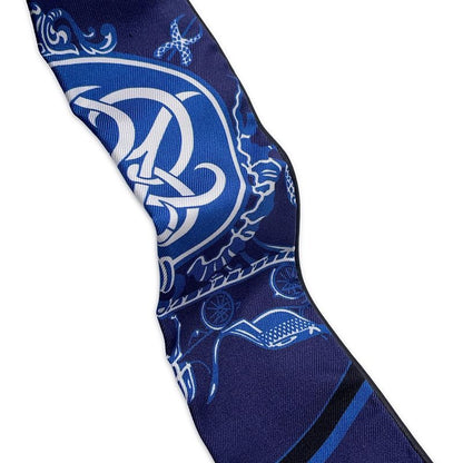 Hermes Scarf Twill Ex Libris Silk Leather