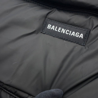 Balenciaga Backpack Logo Nylon Black