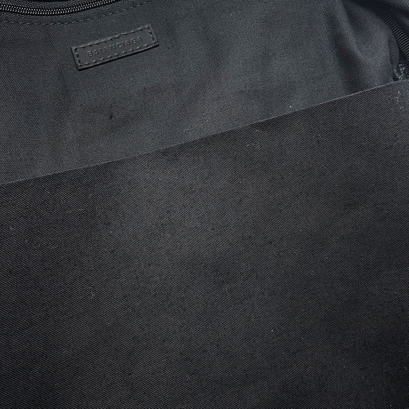 Balenciaga Backpack Logo Nylon Black