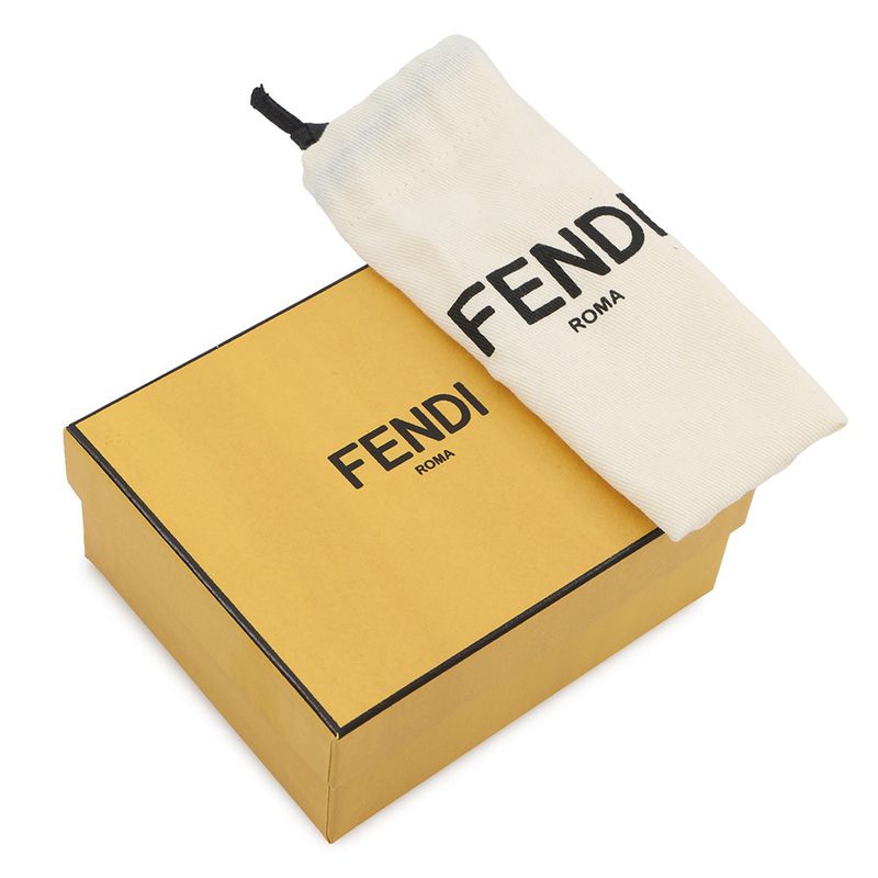 Fendi Coin Case Knit Cotton