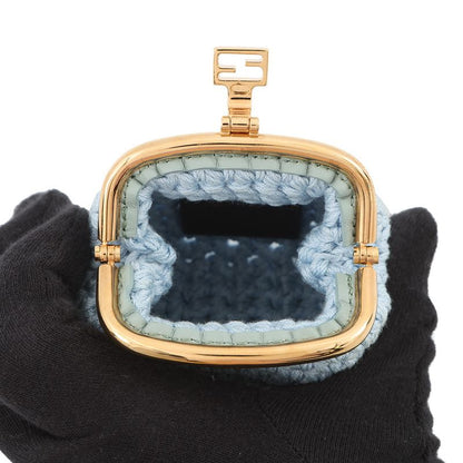 Fendi Coin Case Knit Cotton