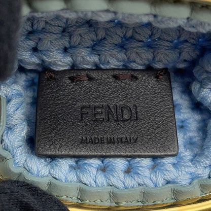 Fendi Coin Case Knit Cotton