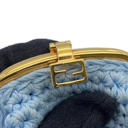 Fendi Coin Case Knit Cotton
