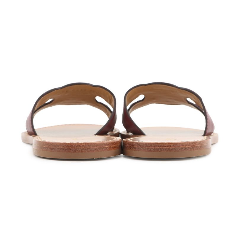 Celine Sandals Triomphe Leather 38 Shoes
