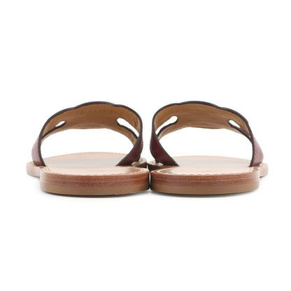 Celine Sandals Triomphe Leather 38 Shoes