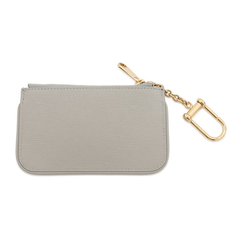 Gucci Key Case Script Zip Leather Coin