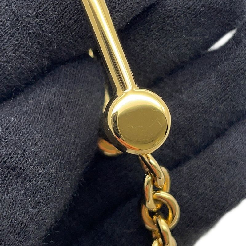 Gucci Key Case Script Zip Leather Coin