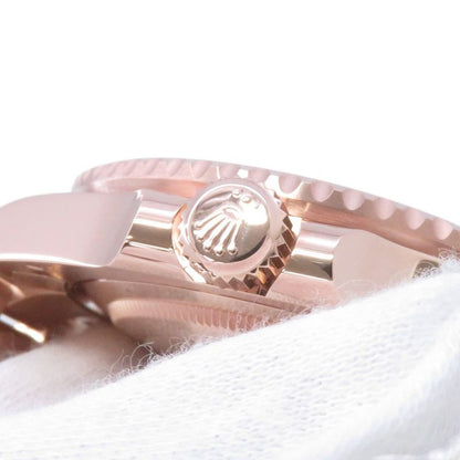 Rolex Gmt Master 2 Date 18k Pink Gold Everose Watch Black Dial