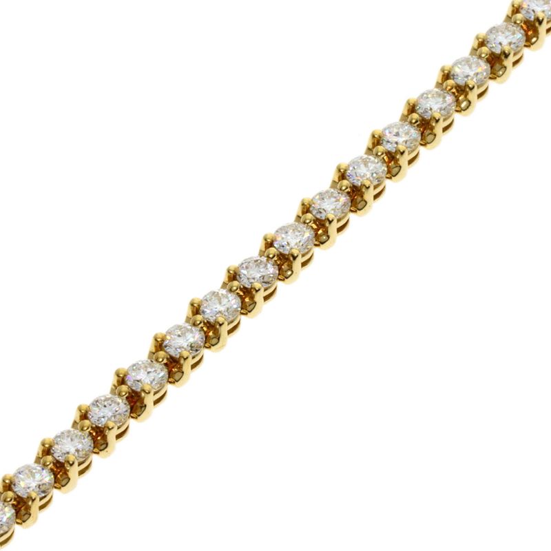 Tiffany & Co Victoria Diamond Maker Complete Bracelet 18k Yellow Gold