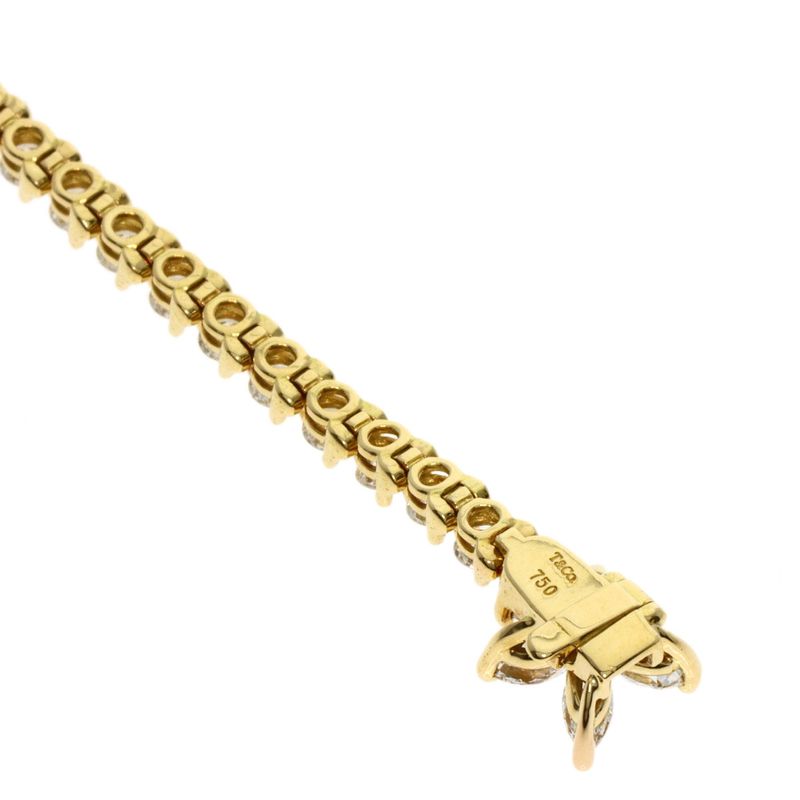 Tiffany & Co Victoria Diamond Maker Complete Bracelet 18k Yellow Gold