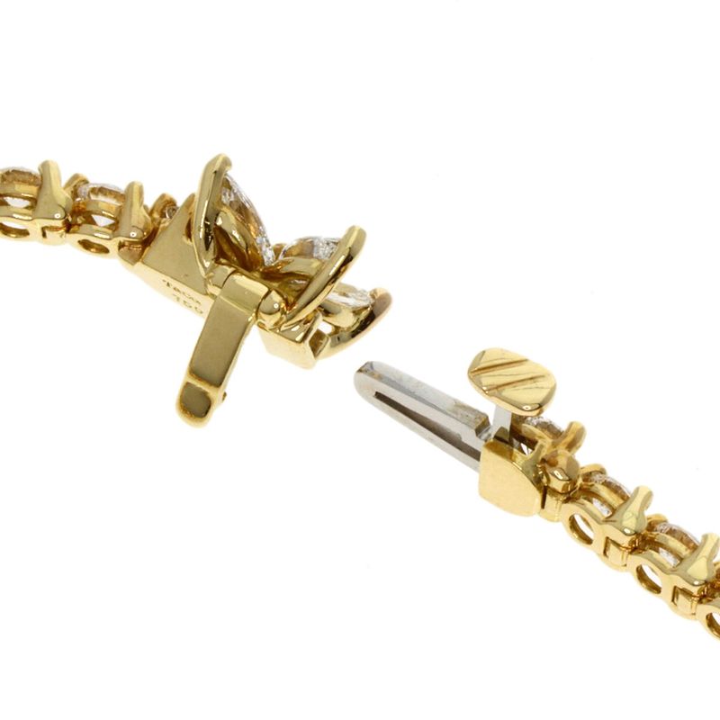 Tiffany & Co Victoria Diamond Maker Complete Bracelet 18k Yellow Gold