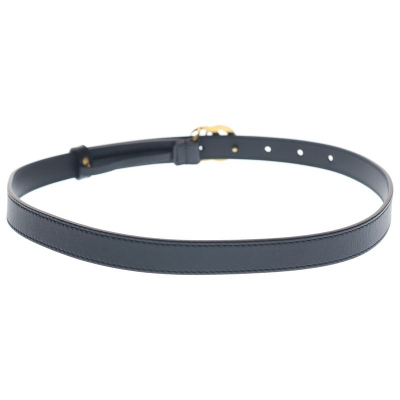 Gucci GG Marmont Leather Belt Gold