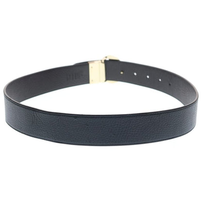 Gucci Belt Leather Black Gold