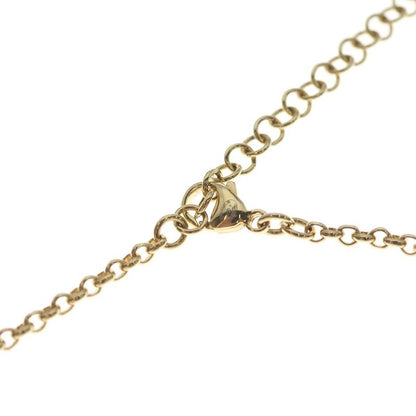 Chanel CC Logo Block Necklace Choker Gold Black White