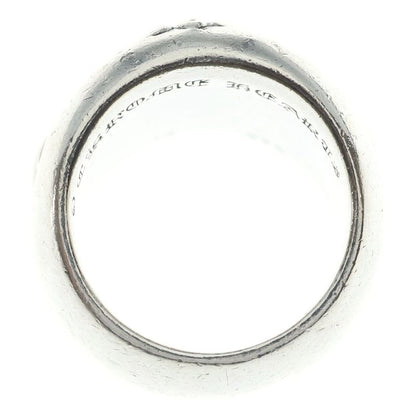 Chrome Hearts Classic Oval Cross Ring Silver