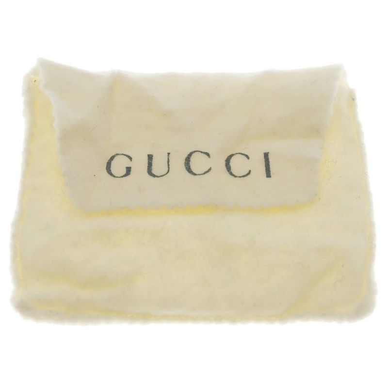 Gucci Double Dog Tag Chain Pendant Necklace Silver