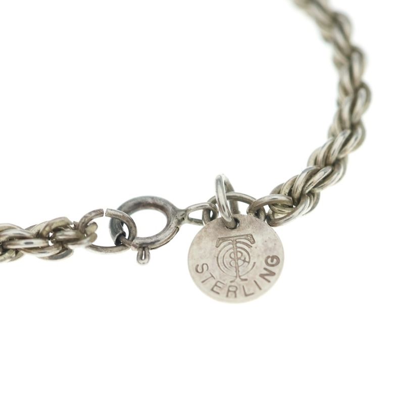 Tiffany & Co Twisted Chain Bracelet Silver