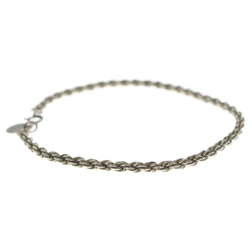 Tiffany & Co Twisted Chain Bracelet Silver