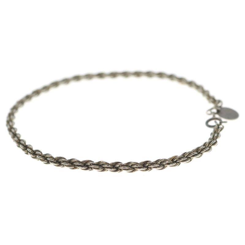 Tiffany & Co Twisted Chain Bracelet Silver