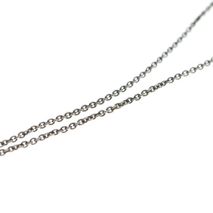 Tiffany & Co Open Heart Necklace Pendant Chain Silver