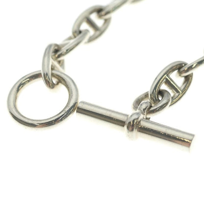 Hermes Chaine D'ancre GM 15 Pieces Chain Bracelet Silver