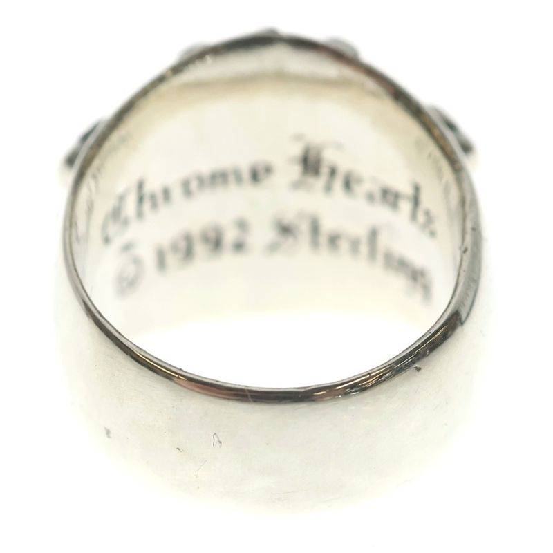 Chrome Hearts Keeper Ring Silver
