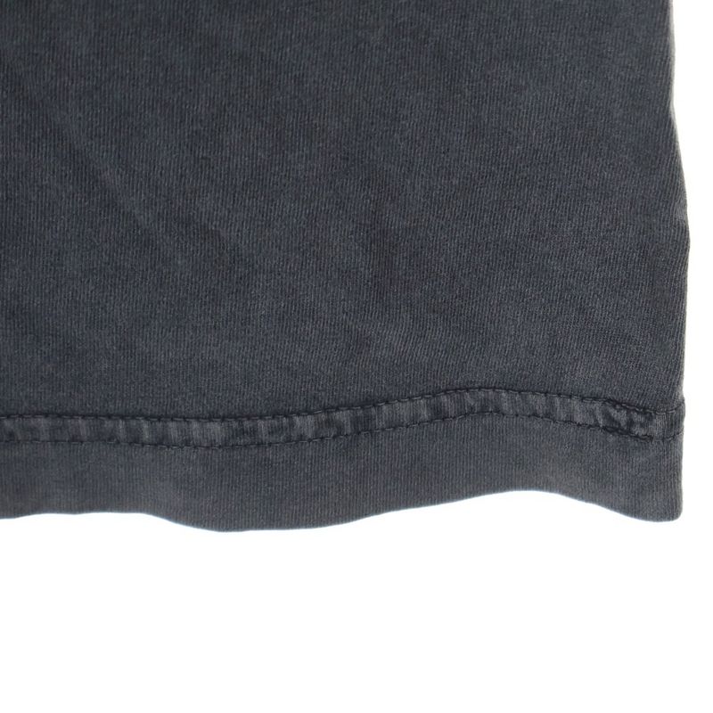 Balenciaga Tbilisi Oversized T-Shirt Distressed Printed Short Sleeve Black