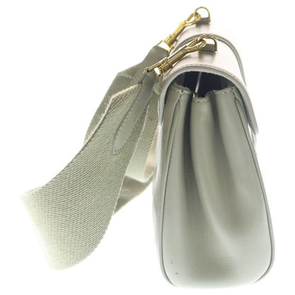 Celine Teen Soft 16 Shoulder Bag Mint Green Light Khaki Leather Gold