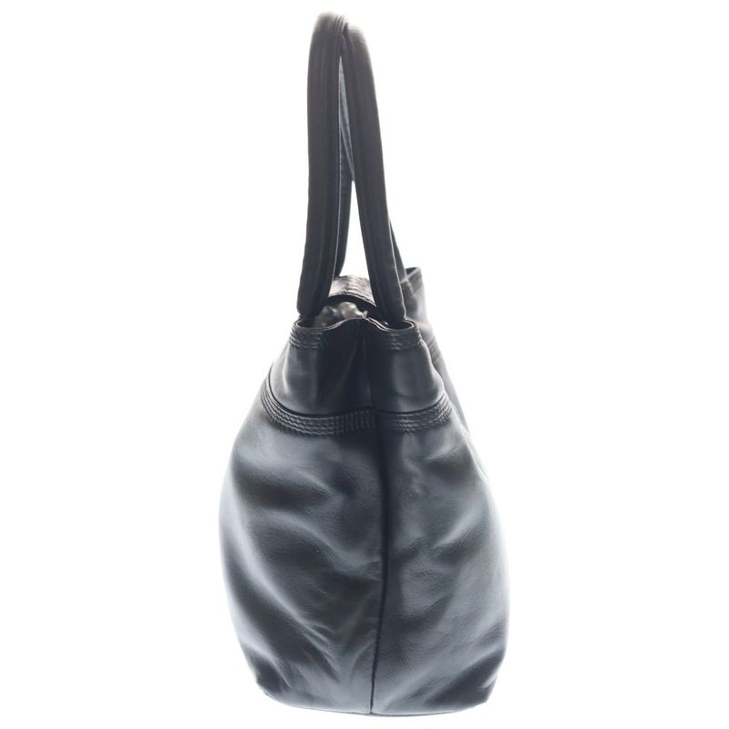 Loewe Tote Black Leather Gold