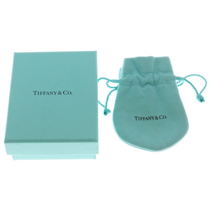 Tiffany & Co Circle Pendant Necklace Silver Chain