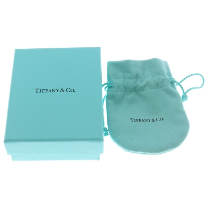 Tiffany & Co Atlas Diamond Hoop Earrings 18k White Gold