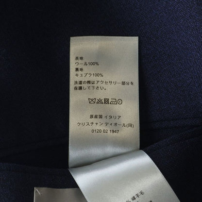 Dior Classic Zip Jacket Wool Navy