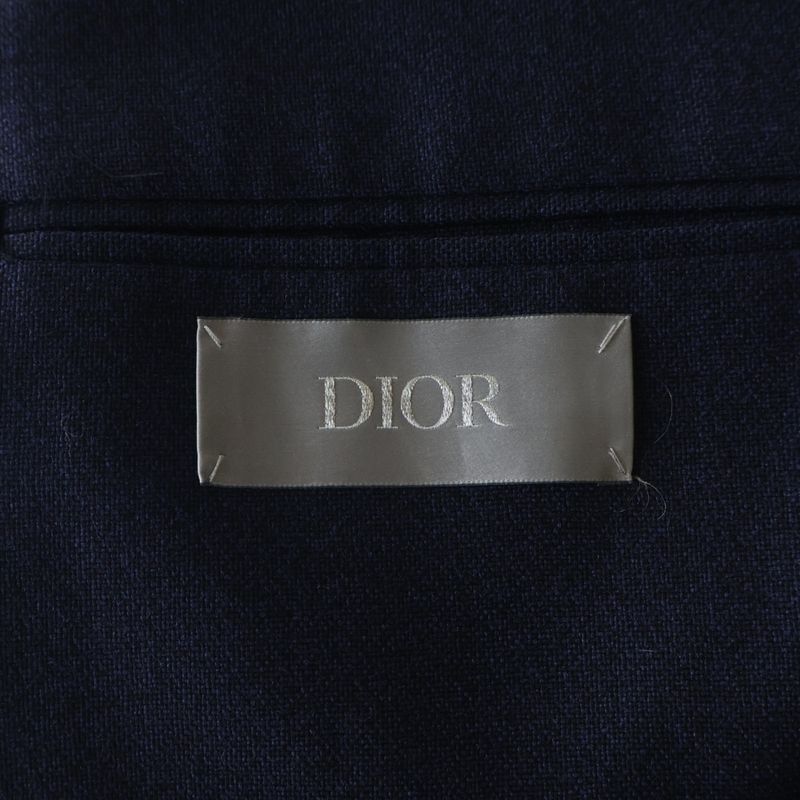 Dior Classic Zip Jacket Wool Navy