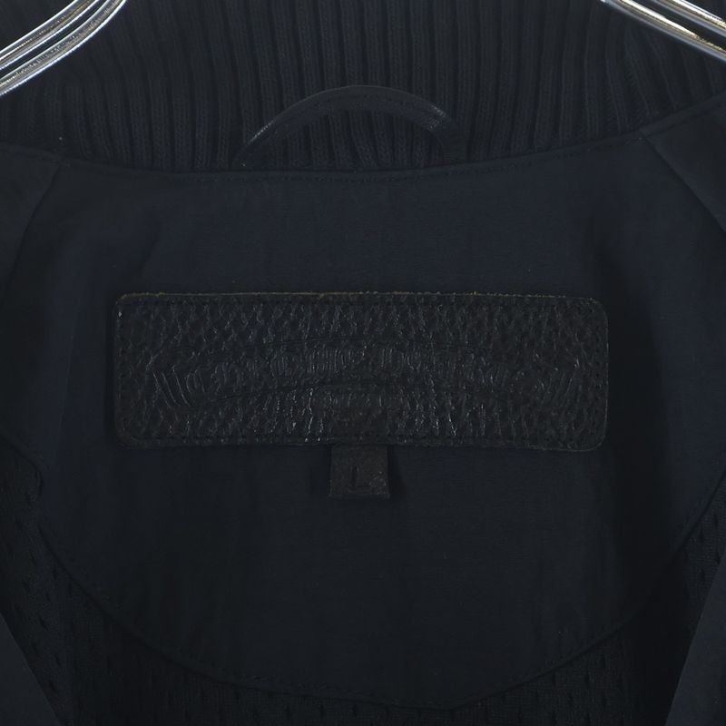Chrome Hearts Not Nylon Anorak Half Zip Jacket Not Black