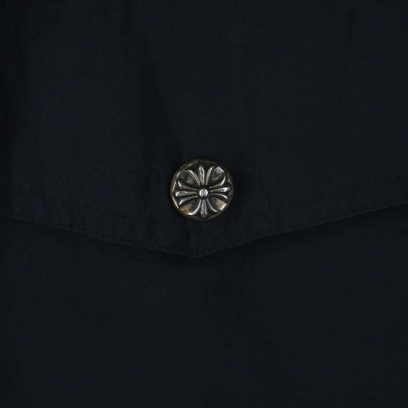 Chrome Hearts Not Nylon Anorak Half Zip Jacket Not Black