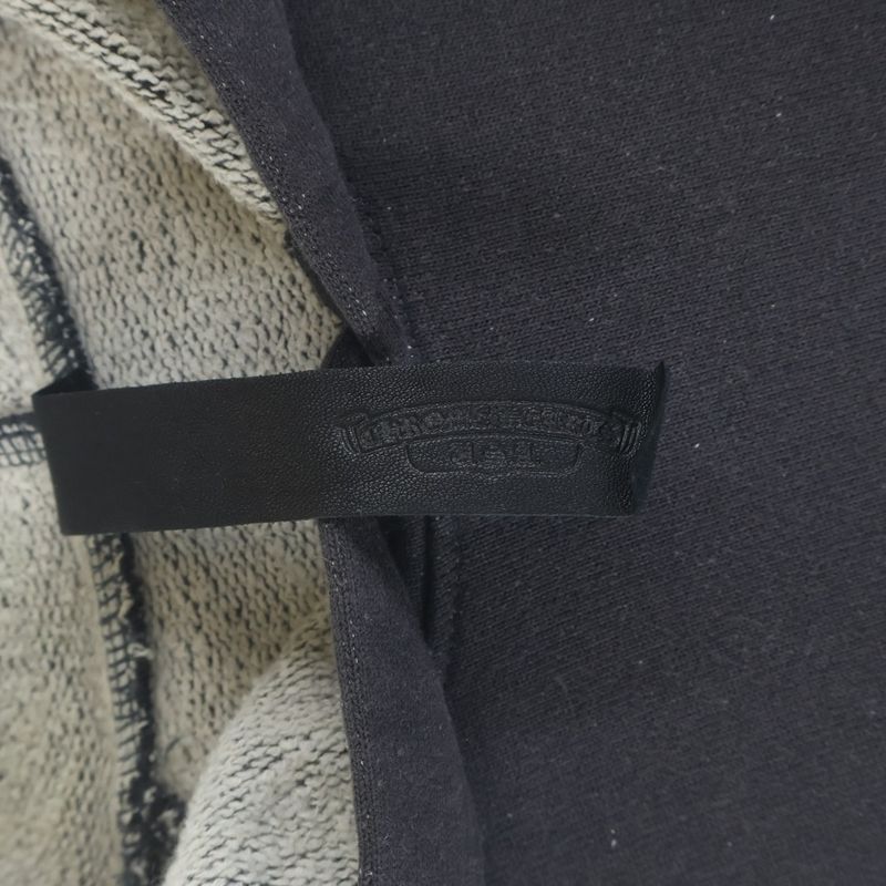 Chrome Hearts Grp Not Vertical Logo Daga Embroidered Sweatshirt Pullover Hoodie