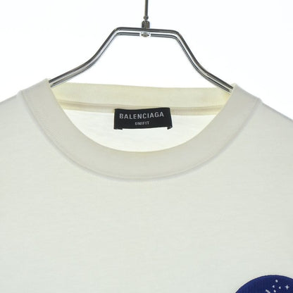Balenciaga Nasa Space Patch Short Sleeve T-Shirt White
