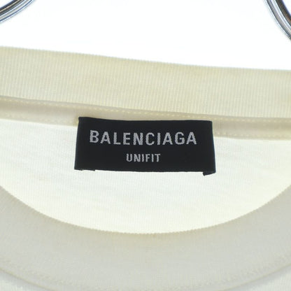Balenciaga Nasa Space Patch Short Sleeve T-Shirt White