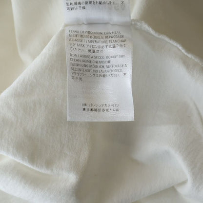 Balenciaga BB Rainbow Logo Embroidery T-Shirt White