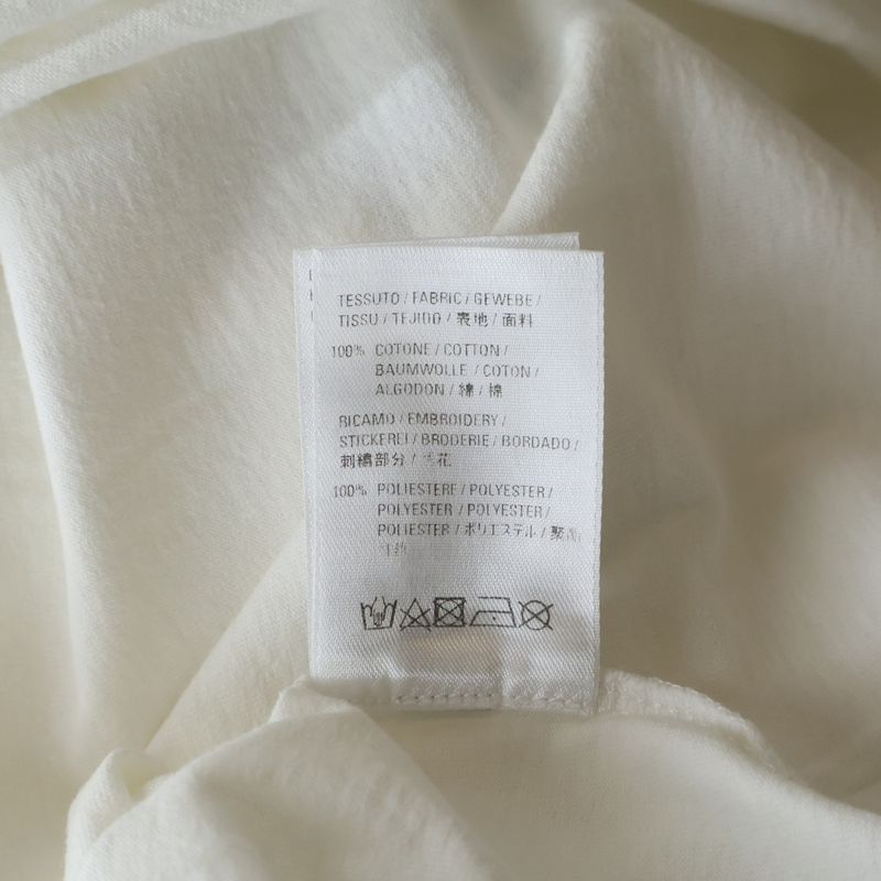 Balenciaga BB Rainbow Logo Embroidery T-Shirt White
