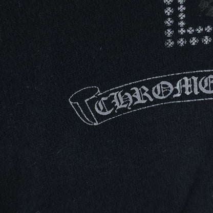 Chrome Hearts Flamed Cross Print Sweatshirt Pants Black