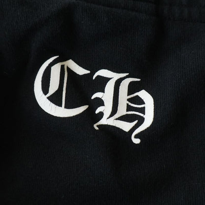 Chrome Hearts Flamed Cross Print Sweatshirt Pants Black