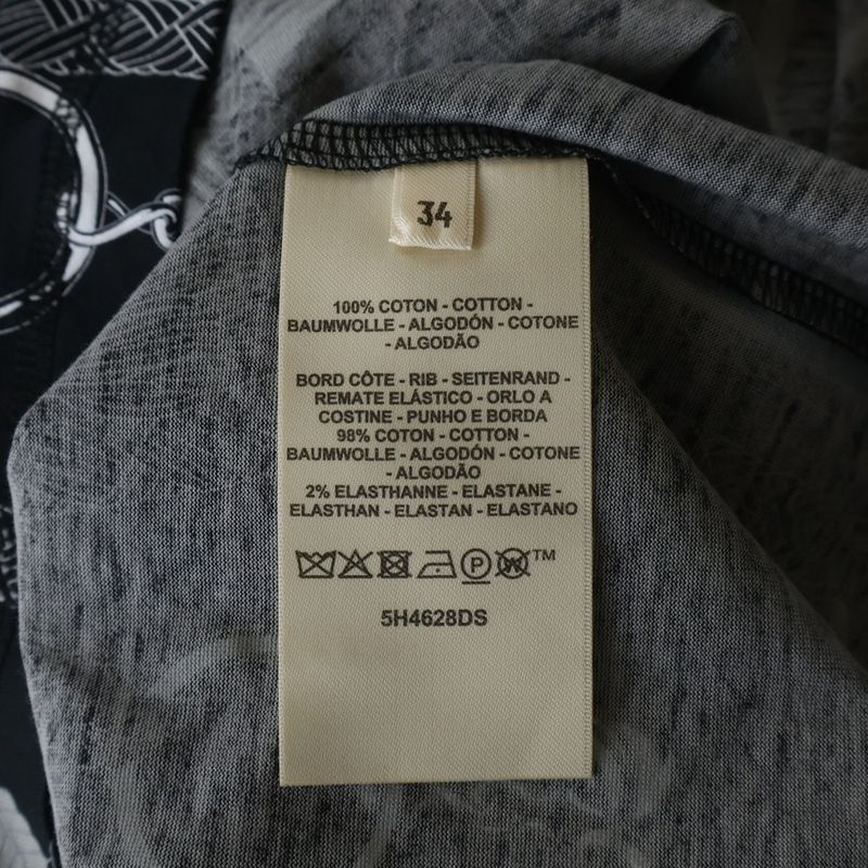 Hermes Palfroi Remix Print T-Shirt Black