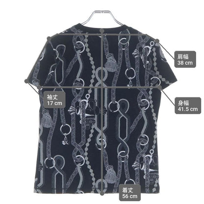 Hermes Palfroi Remix Print T-Shirt Black