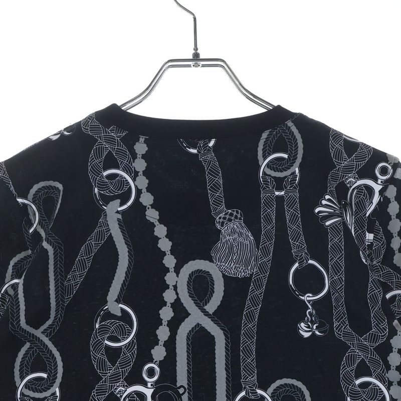 Hermes Palfroi Remix Print T-Shirt Black