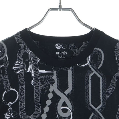 Hermes Palfroi Remix Print T-Shirt Black