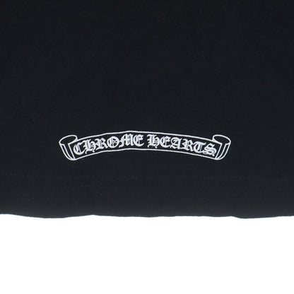 Chrome Hearts Neck Logo Tee Print Short Sleeve T-Shirt Black